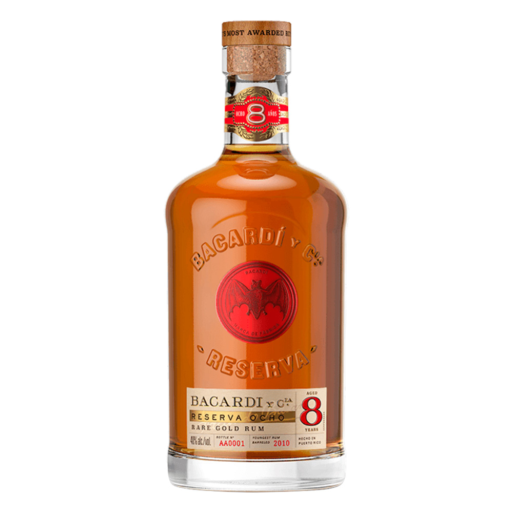 Bacardi 8 Anos Rum 1L - Compare prices in UAE
