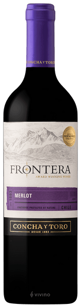 WINE FRONTERA MERLOT RED 750ML - Compare prices in UAE