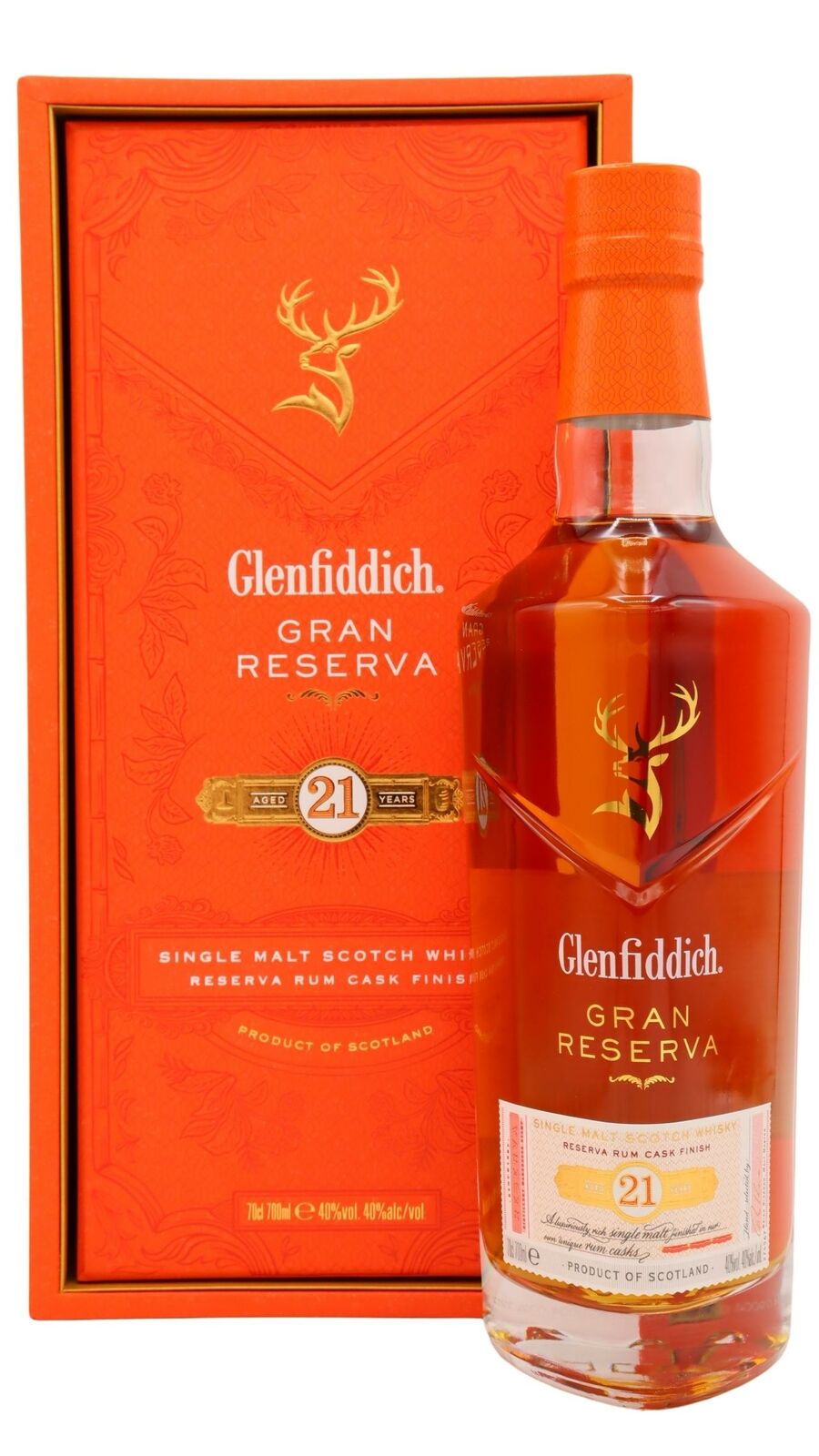 Glenfiddich Gran Reserva 21 Year Old Single Malt Scotch Whisky  - Compare prices in UAE