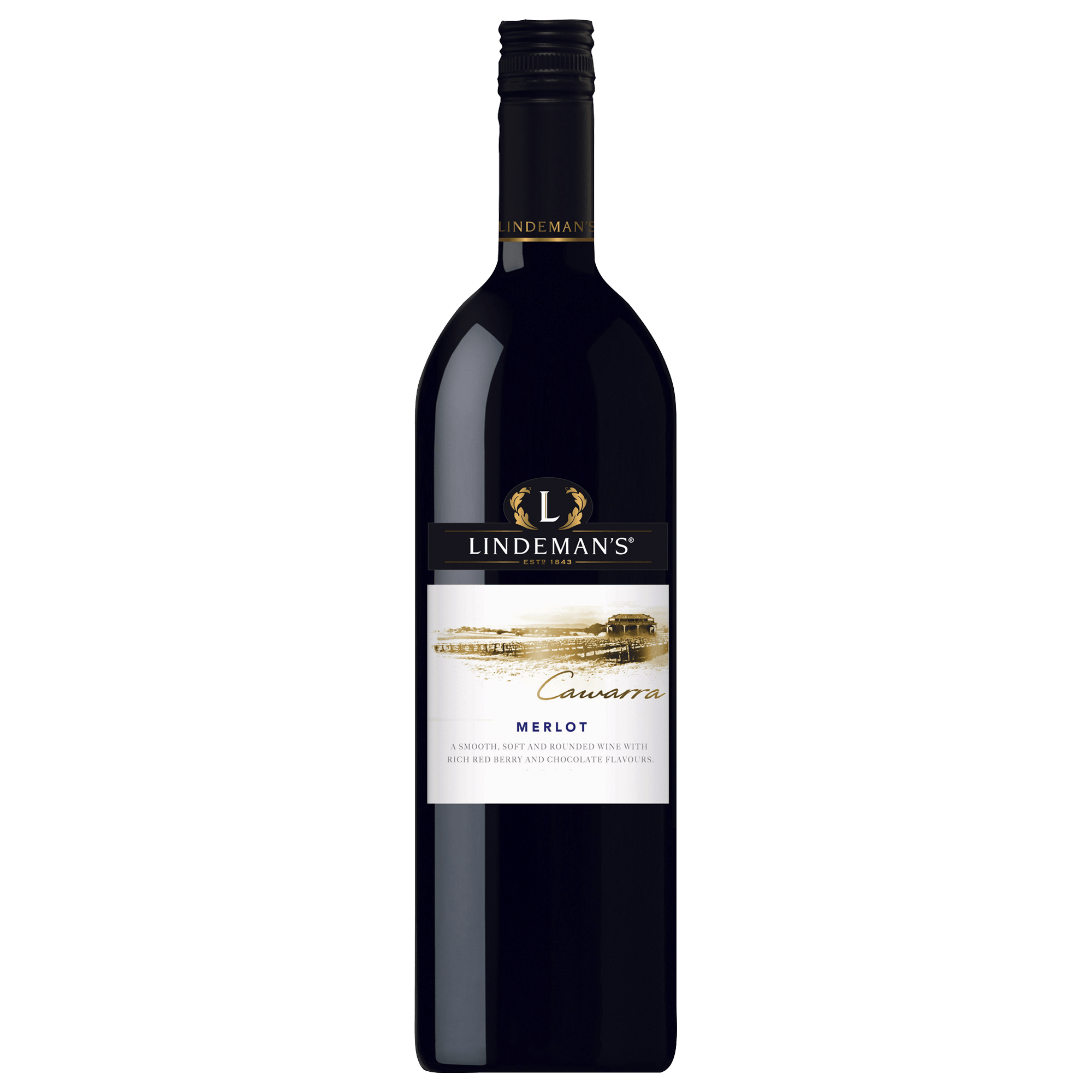 Wine Red Lindemans Cawara Merlot 750ml - Compare prices in UAE