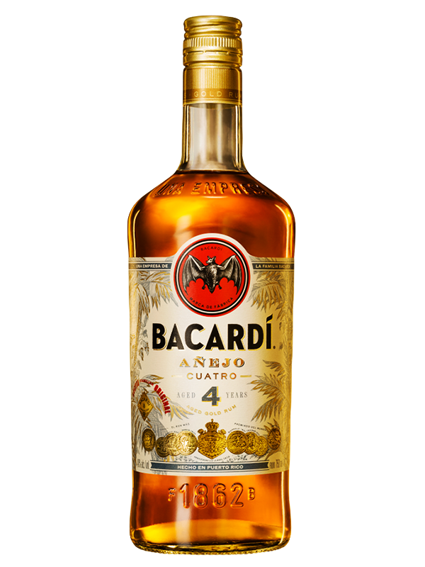 Bacardi Anejo Cuatro 4YO 750ML - Compare prices in UAE
