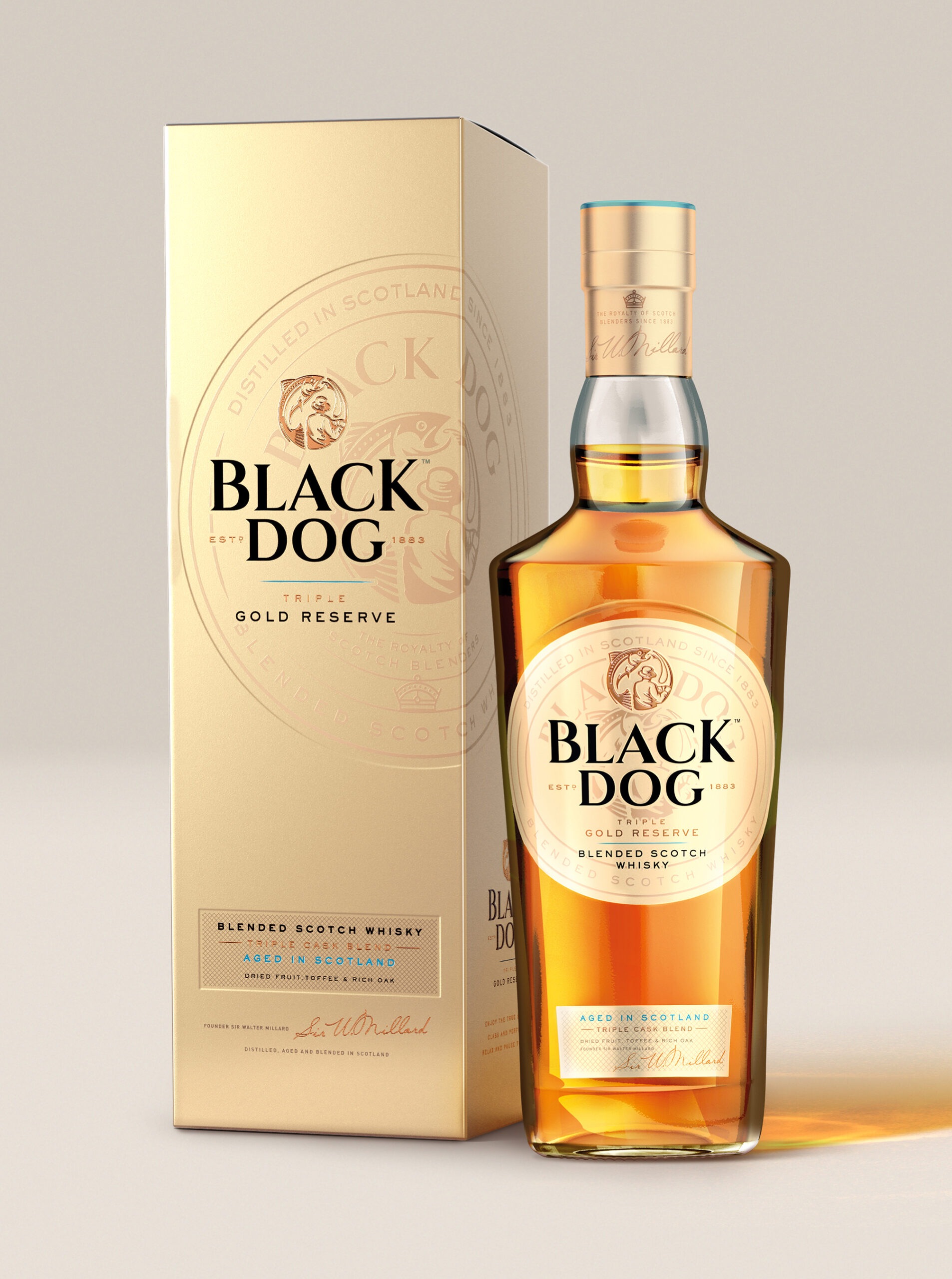 BLACK DOG GOLD RES. 750 ML by black dog - Compare prices in UAE