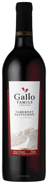 WINE GALLO FAMILY VINEYARDS CABERNET SAUVIGNON RED 750ML by gallo family - Compare prices in UAE