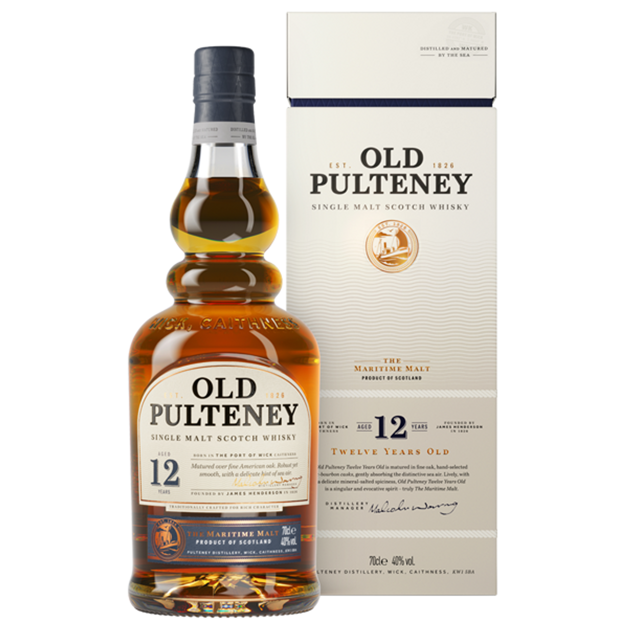 OLD PULTENEY 12 YO SINGLE MALT 700 ML - Compare prices in UAE