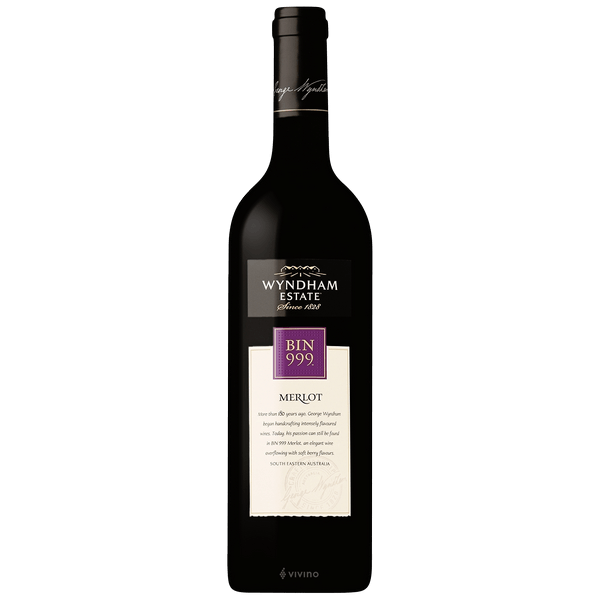 Wine Red Wyndham Est Bin 999 Merlot 750ml - Compare prices in UAE