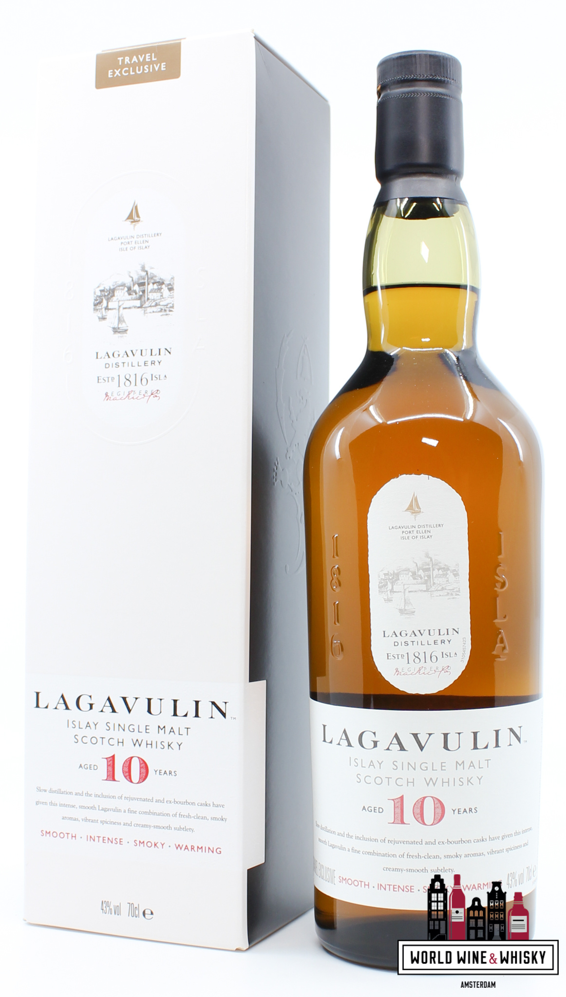 Whisky Lagavulin 10YO 70cl - Compare prices in UAE