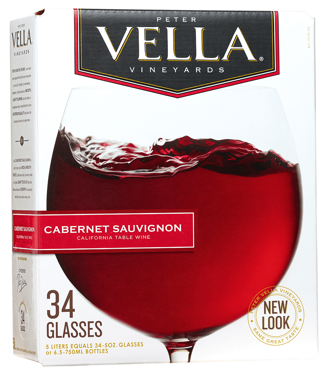 Wine Red Box Peter Vella CA Cabernet Sauvignon 5ltr - Compare prices in UAE
