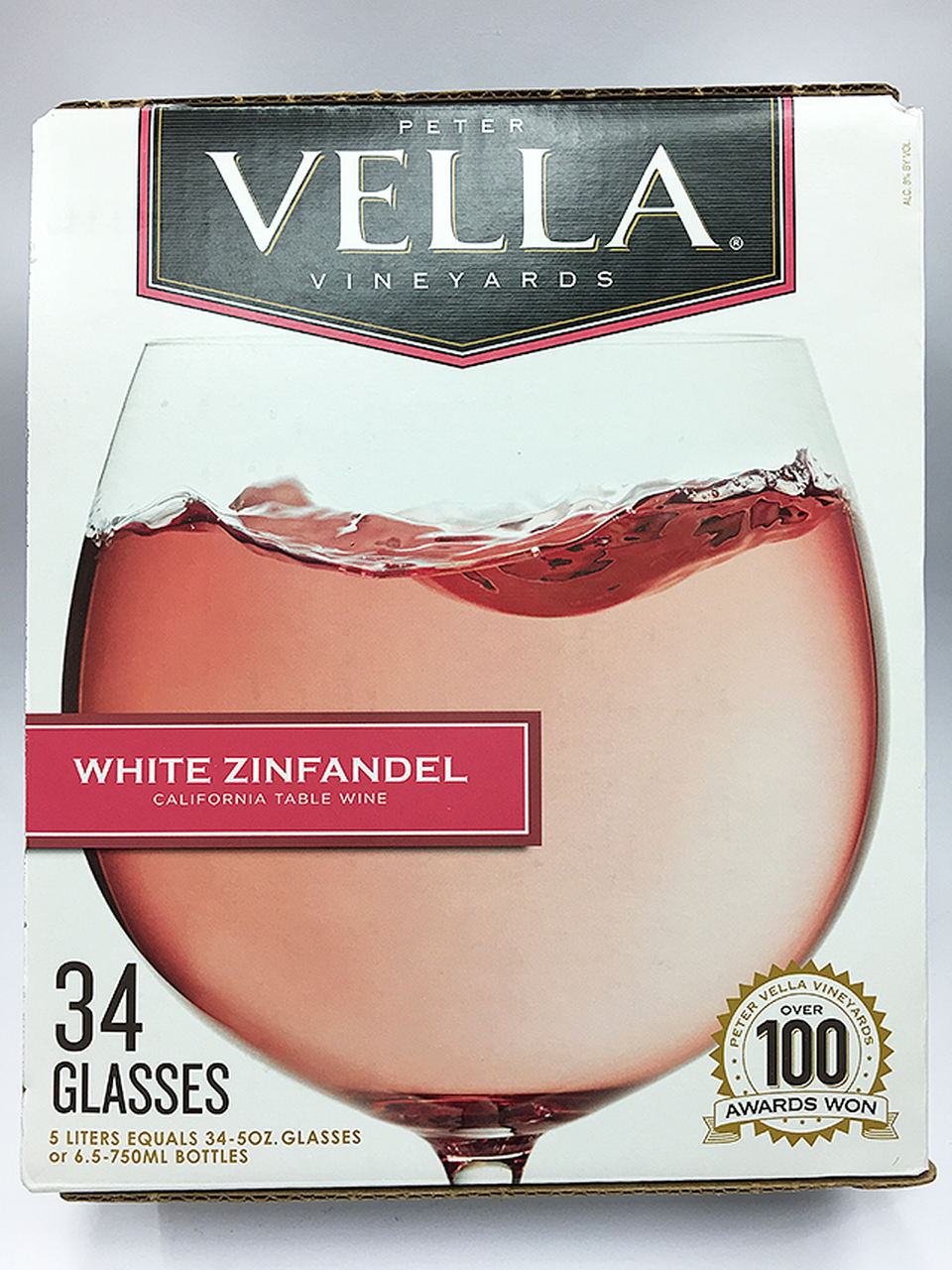 White Wine Peter Vella Zinfandel 5 ltr - Compare prices in UAE