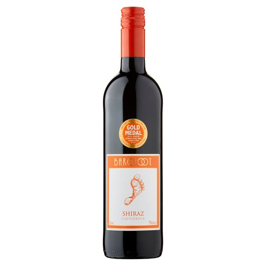 WINE BAREFOOT SHIRAZ RED 750ML - Compare prices in UAE